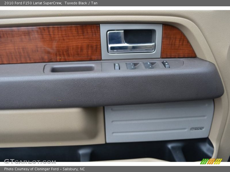 Tuxedo Black / Tan 2010 Ford F150 Lariat SuperCrew