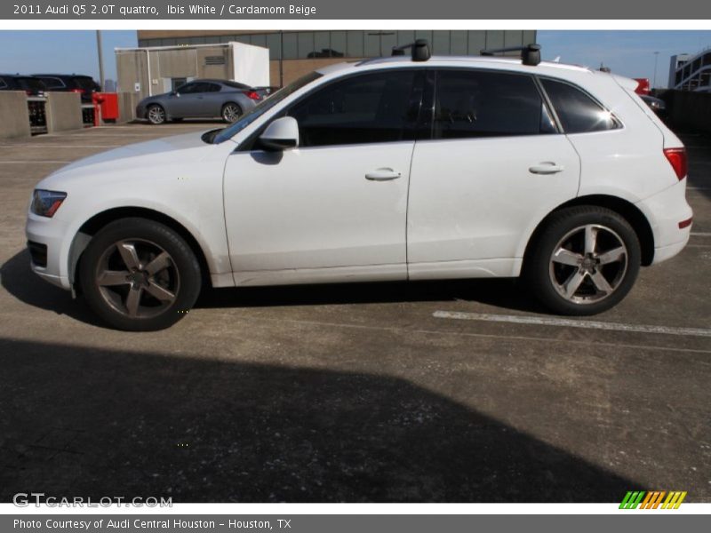 Ibis White / Cardamom Beige 2011 Audi Q5 2.0T quattro