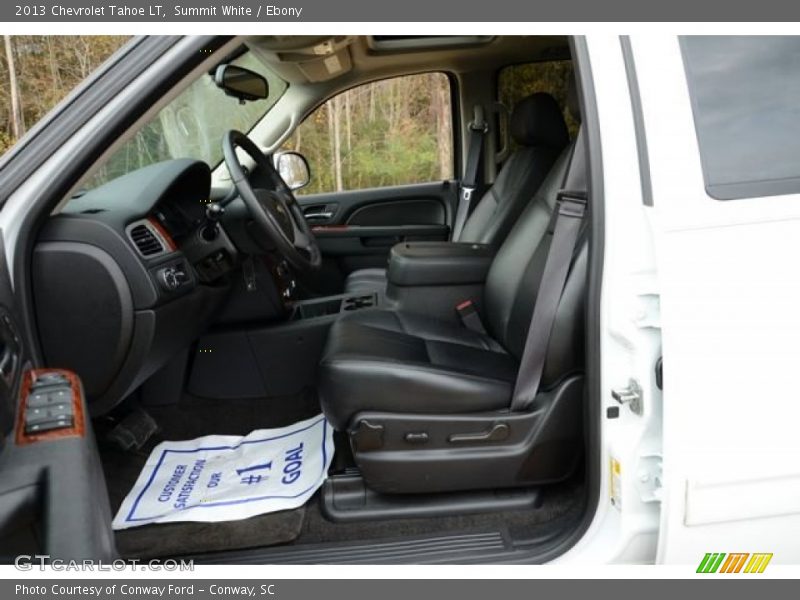 Summit White / Ebony 2013 Chevrolet Tahoe LT