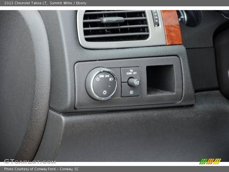 Summit White / Ebony 2013 Chevrolet Tahoe LT