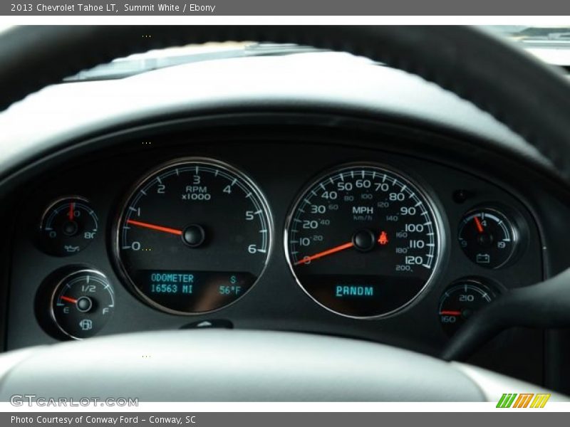 Summit White / Ebony 2013 Chevrolet Tahoe LT