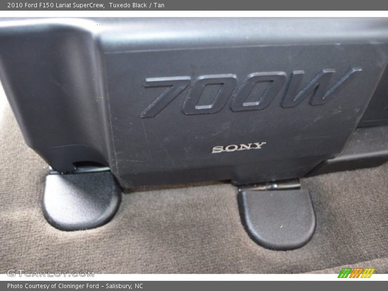 Tuxedo Black / Tan 2010 Ford F150 Lariat SuperCrew