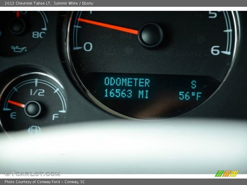 Summit White / Ebony 2013 Chevrolet Tahoe LT
