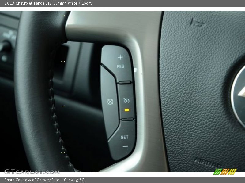 Summit White / Ebony 2013 Chevrolet Tahoe LT