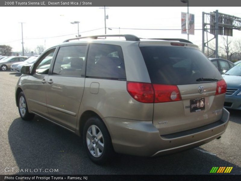 Desert Sand Mica / Stone 2008 Toyota Sienna LE