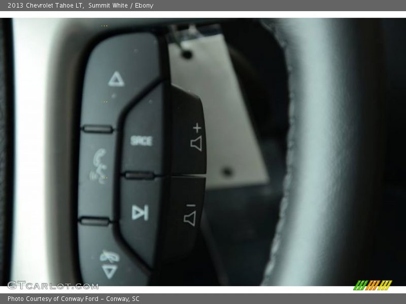 Summit White / Ebony 2013 Chevrolet Tahoe LT