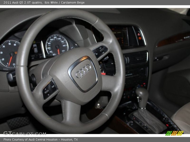 Ibis White / Cardamom Beige 2011 Audi Q5 2.0T quattro