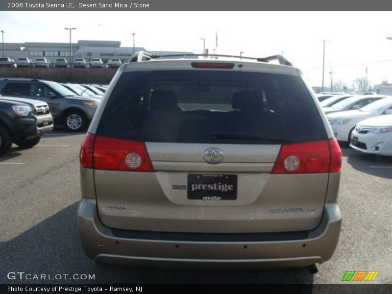 Desert Sand Mica / Stone 2008 Toyota Sienna LE