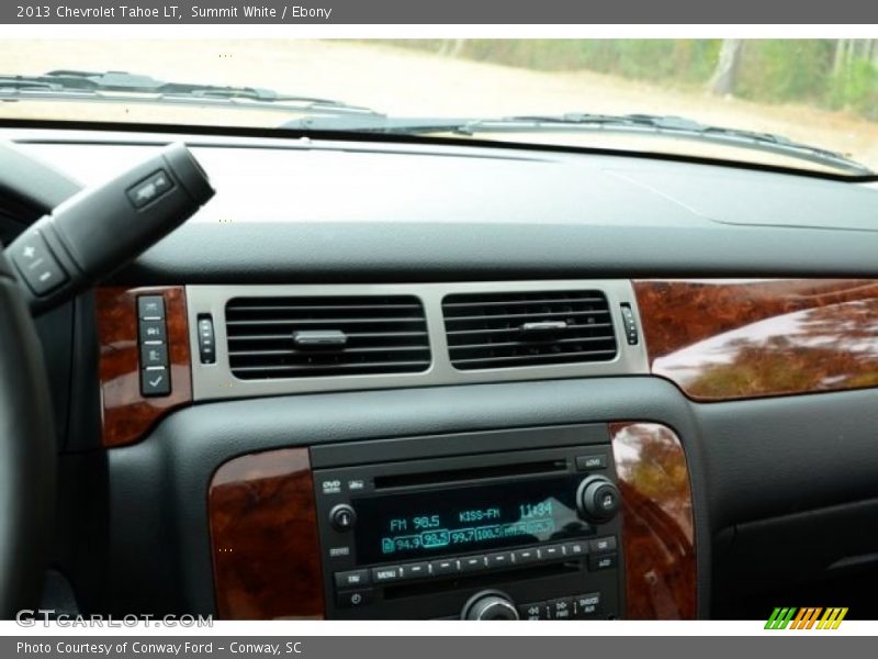 Summit White / Ebony 2013 Chevrolet Tahoe LT