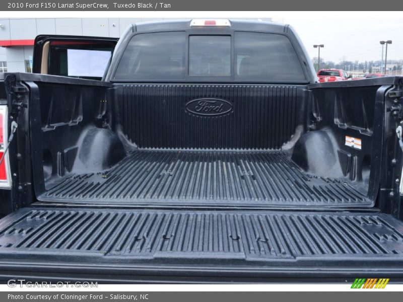Tuxedo Black / Tan 2010 Ford F150 Lariat SuperCrew