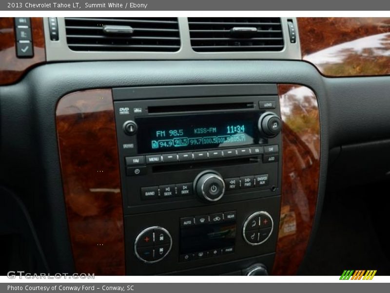 Summit White / Ebony 2013 Chevrolet Tahoe LT
