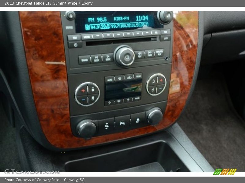 Summit White / Ebony 2013 Chevrolet Tahoe LT