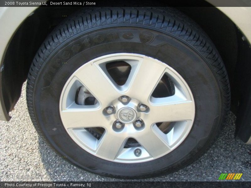 Desert Sand Mica / Stone 2008 Toyota Sienna LE