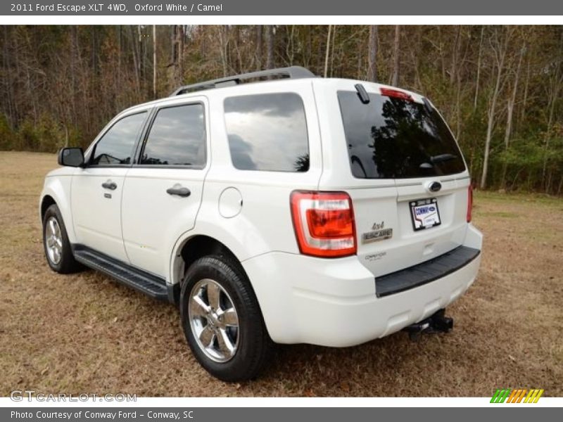 Oxford White / Camel 2011 Ford Escape XLT 4WD