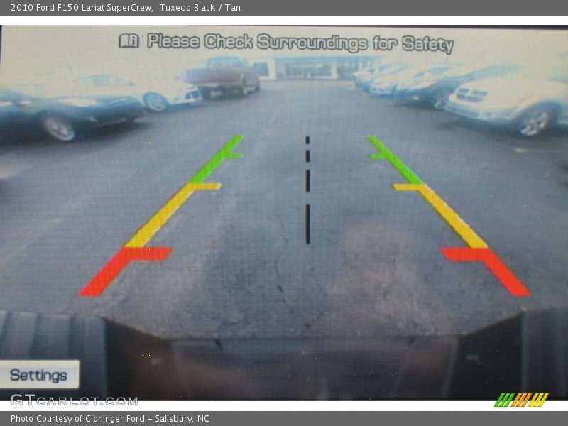 Tuxedo Black / Tan 2010 Ford F150 Lariat SuperCrew