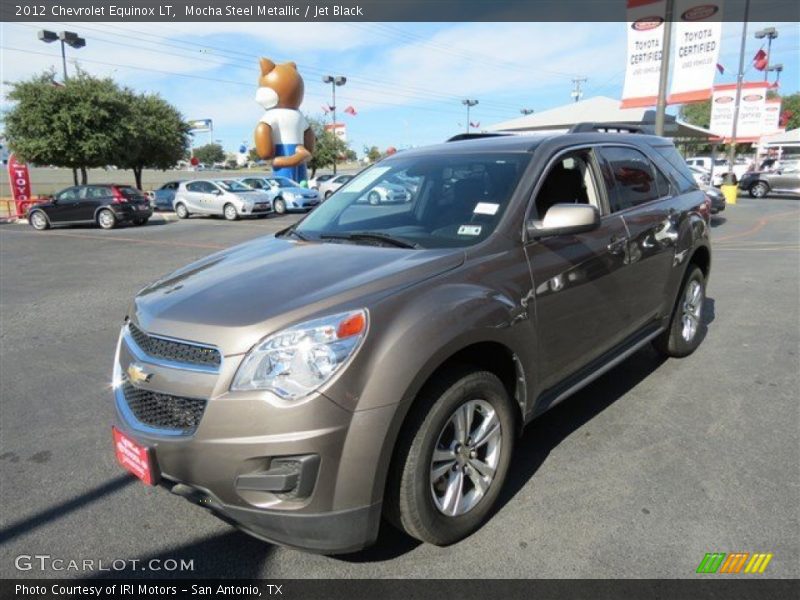 Mocha Steel Metallic / Jet Black 2012 Chevrolet Equinox LT