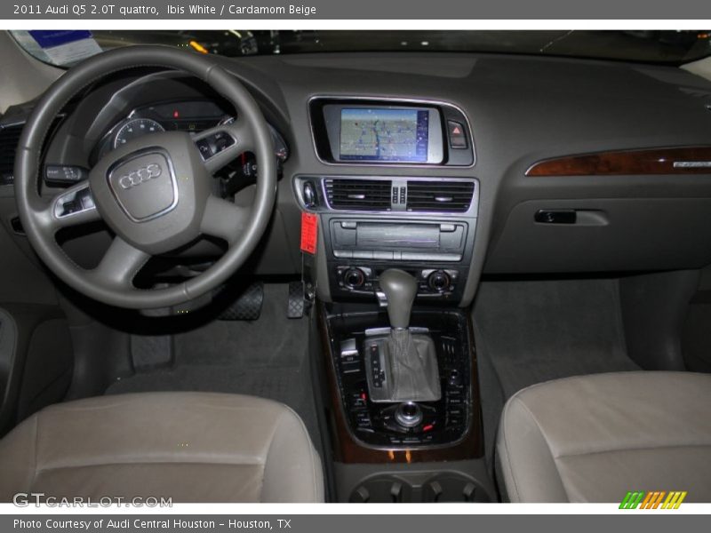 Ibis White / Cardamom Beige 2011 Audi Q5 2.0T quattro