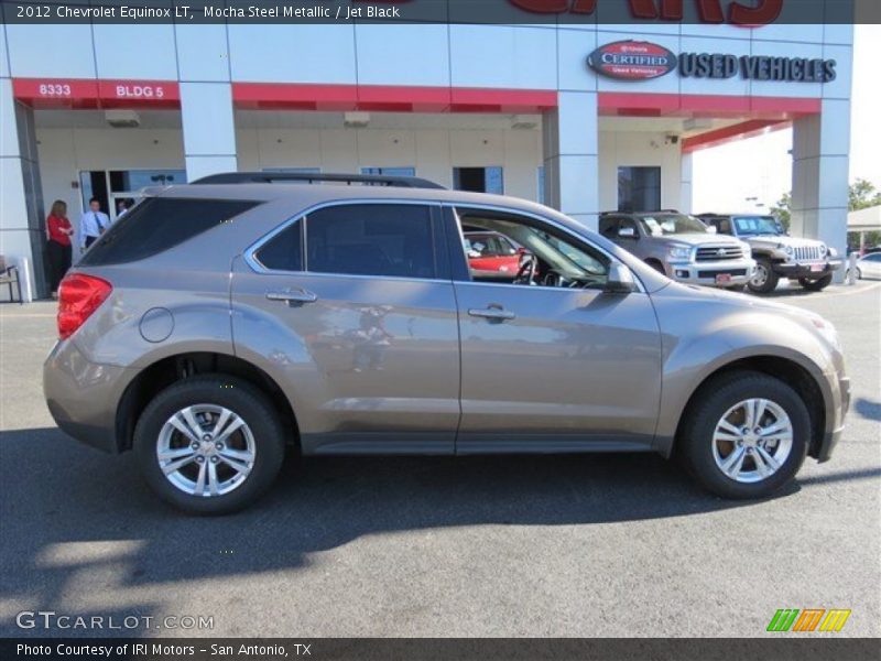 Mocha Steel Metallic / Jet Black 2012 Chevrolet Equinox LT