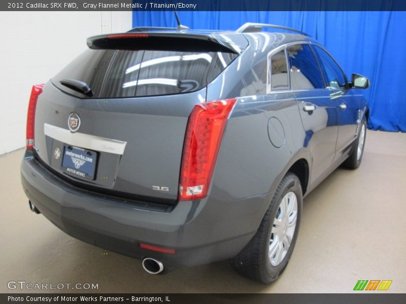 Gray Flannel Metallic / Titanium/Ebony 2012 Cadillac SRX FWD