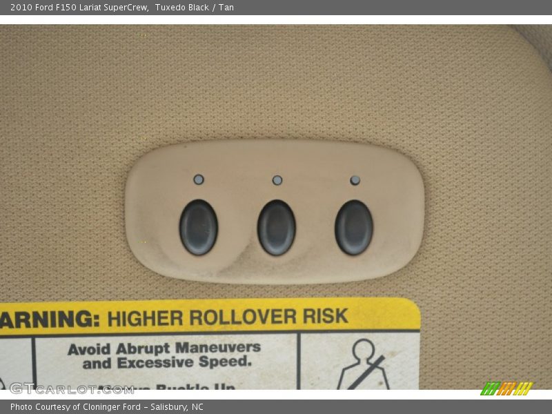 Tuxedo Black / Tan 2010 Ford F150 Lariat SuperCrew
