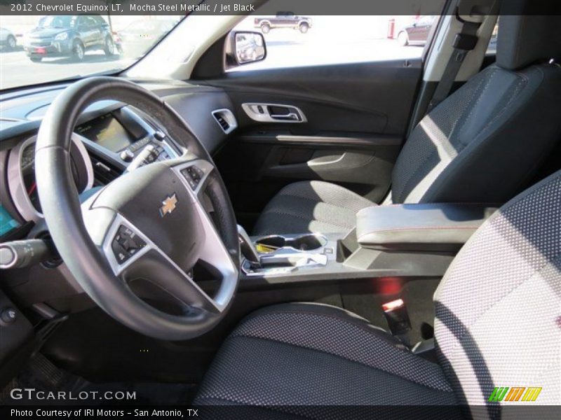 Mocha Steel Metallic / Jet Black 2012 Chevrolet Equinox LT