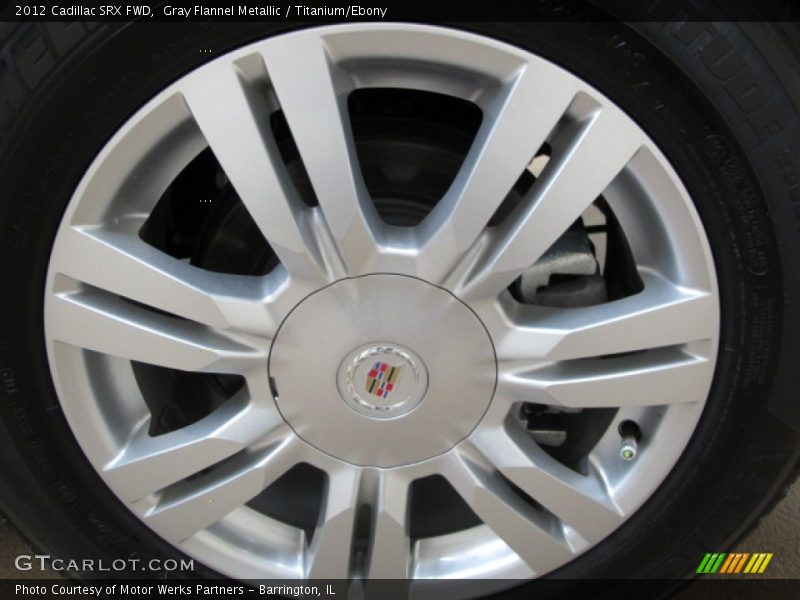 Gray Flannel Metallic / Titanium/Ebony 2012 Cadillac SRX FWD