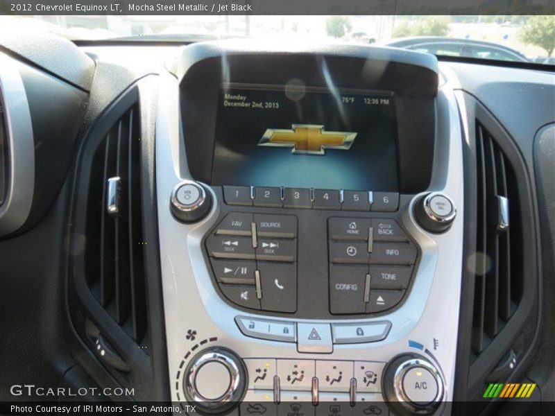 Mocha Steel Metallic / Jet Black 2012 Chevrolet Equinox LT
