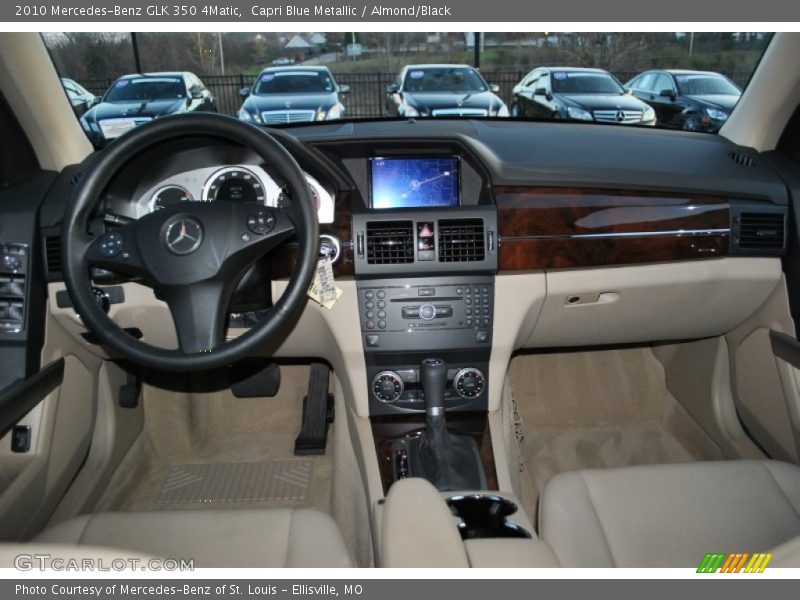 Capri Blue Metallic / Almond/Black 2010 Mercedes-Benz GLK 350 4Matic