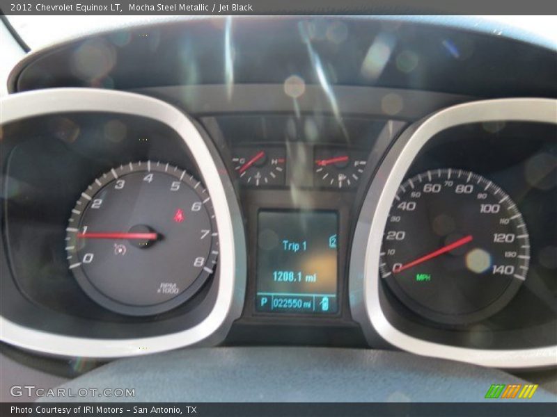Mocha Steel Metallic / Jet Black 2012 Chevrolet Equinox LT