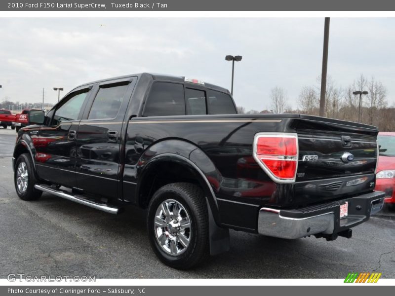 Tuxedo Black / Tan 2010 Ford F150 Lariat SuperCrew