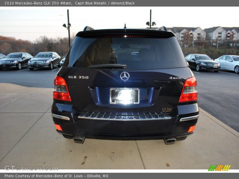 Capri Blue Metallic / Almond/Black 2010 Mercedes-Benz GLK 350 4Matic