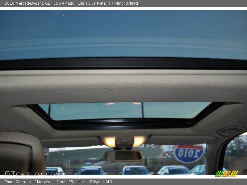 Capri Blue Metallic / Almond/Black 2010 Mercedes-Benz GLK 350 4Matic