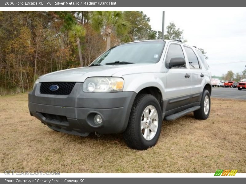Silver Metallic / Medium/Dark Flint 2006 Ford Escape XLT V6