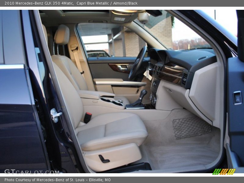 Capri Blue Metallic / Almond/Black 2010 Mercedes-Benz GLK 350 4Matic