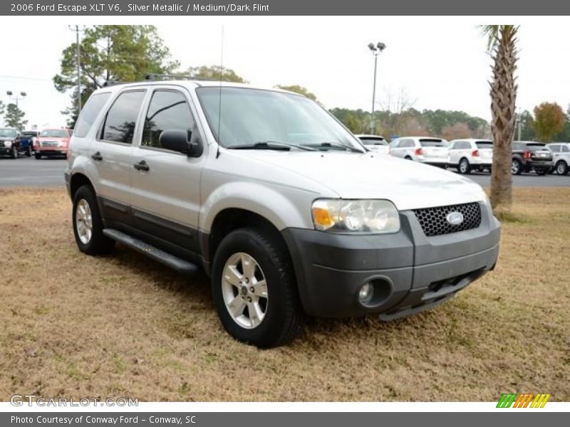 Silver Metallic / Medium/Dark Flint 2006 Ford Escape XLT V6
