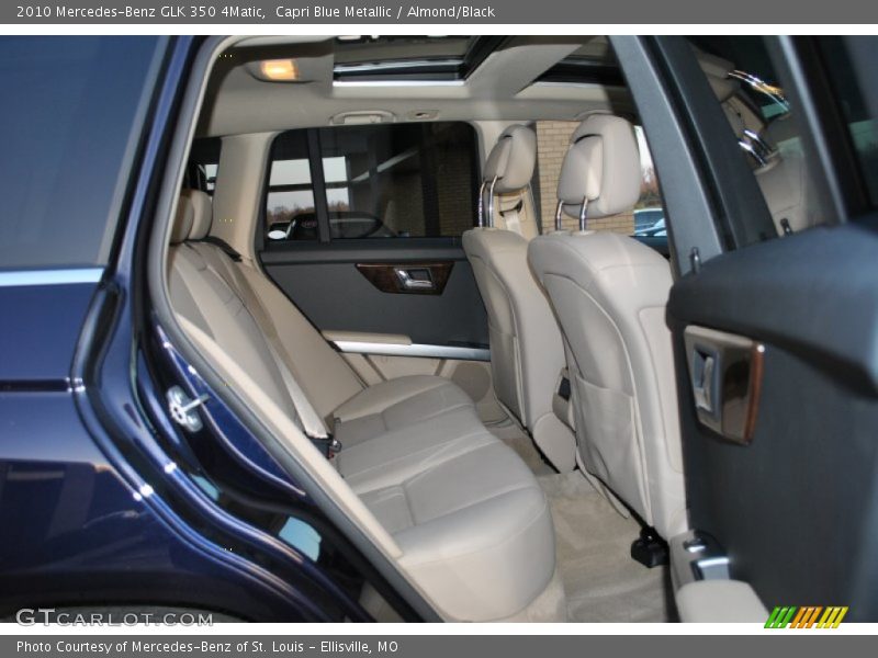 Capri Blue Metallic / Almond/Black 2010 Mercedes-Benz GLK 350 4Matic