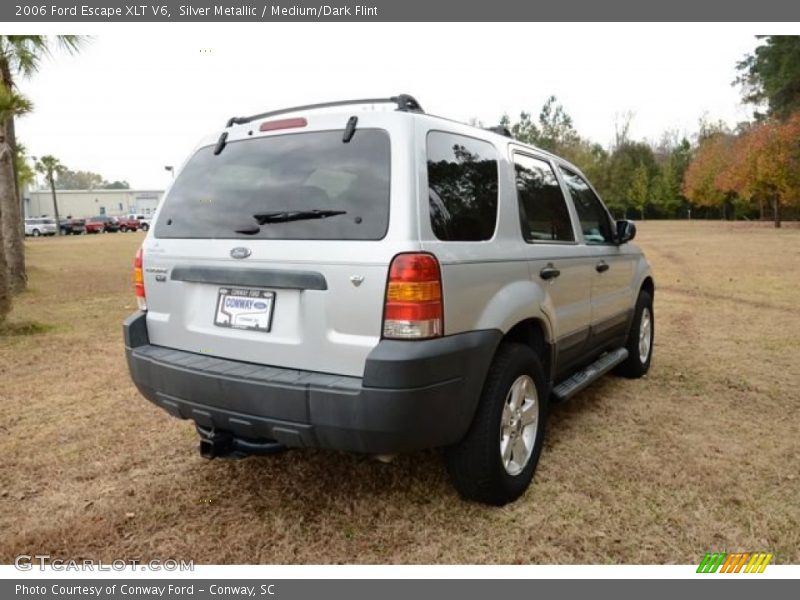 Silver Metallic / Medium/Dark Flint 2006 Ford Escape XLT V6