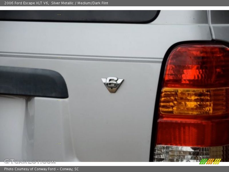 Silver Metallic / Medium/Dark Flint 2006 Ford Escape XLT V6