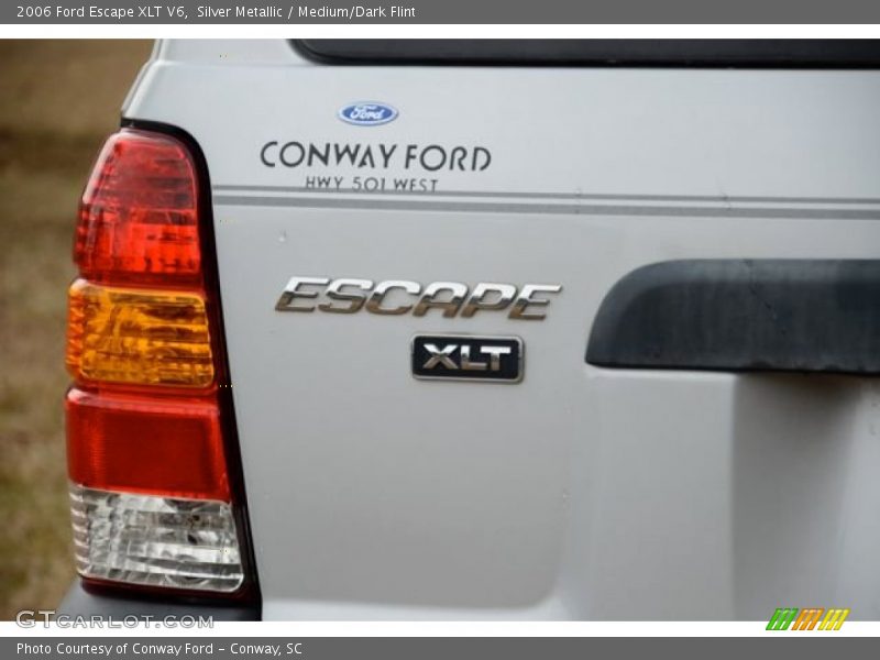 Silver Metallic / Medium/Dark Flint 2006 Ford Escape XLT V6