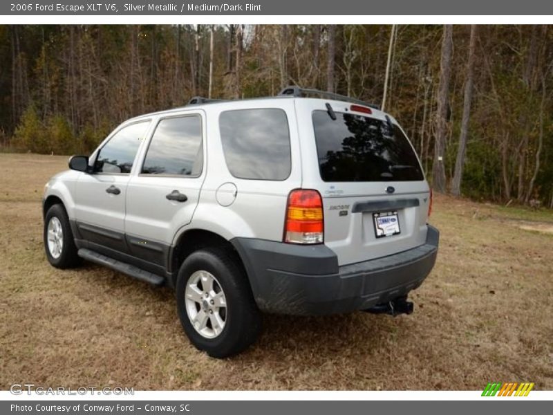 Silver Metallic / Medium/Dark Flint 2006 Ford Escape XLT V6