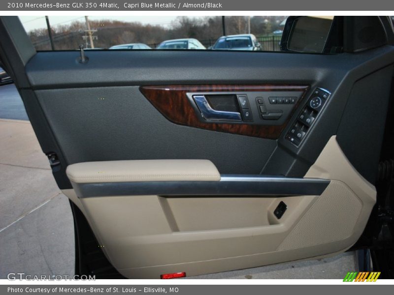 Capri Blue Metallic / Almond/Black 2010 Mercedes-Benz GLK 350 4Matic
