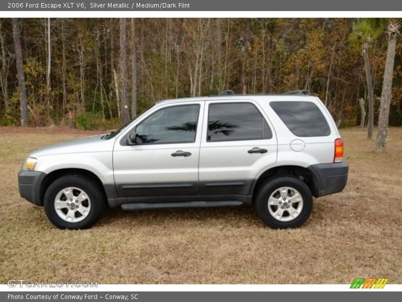 Silver Metallic / Medium/Dark Flint 2006 Ford Escape XLT V6