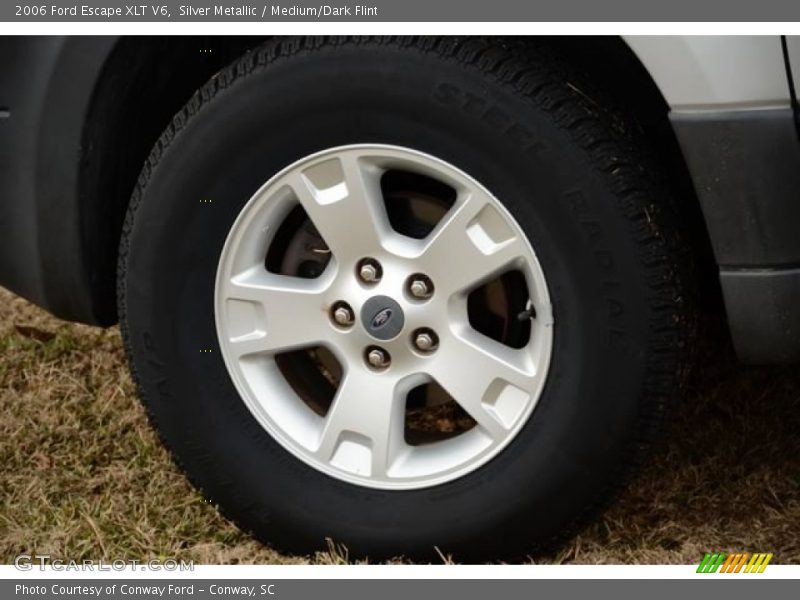 Silver Metallic / Medium/Dark Flint 2006 Ford Escape XLT V6