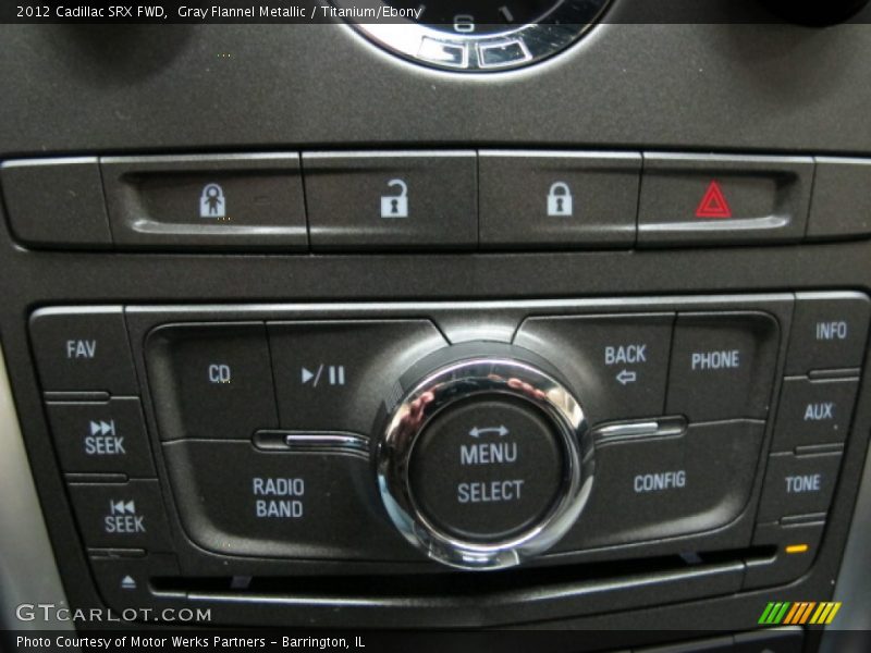 Gray Flannel Metallic / Titanium/Ebony 2012 Cadillac SRX FWD