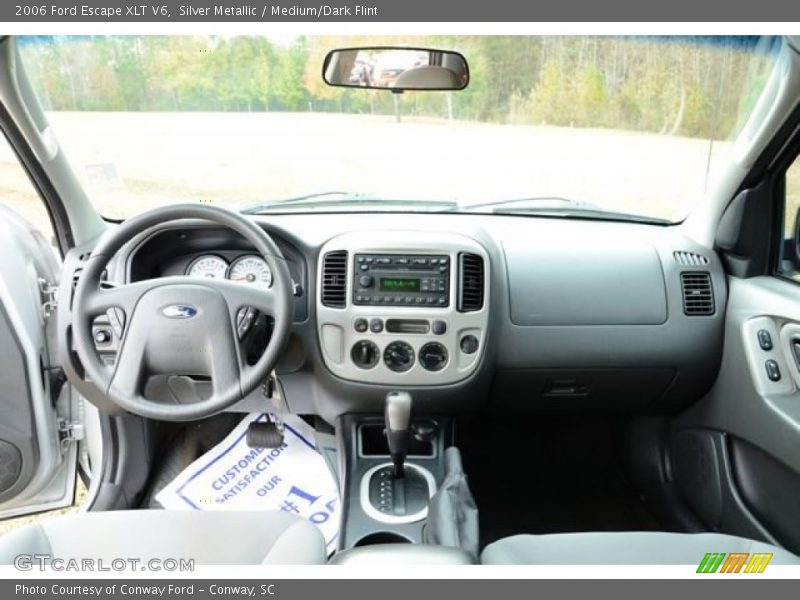 Silver Metallic / Medium/Dark Flint 2006 Ford Escape XLT V6