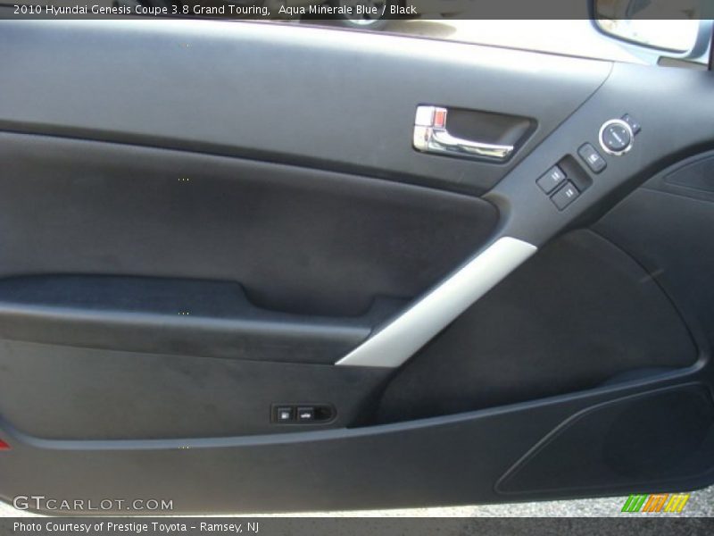 Aqua Minerale Blue / Black 2010 Hyundai Genesis Coupe 3.8 Grand Touring