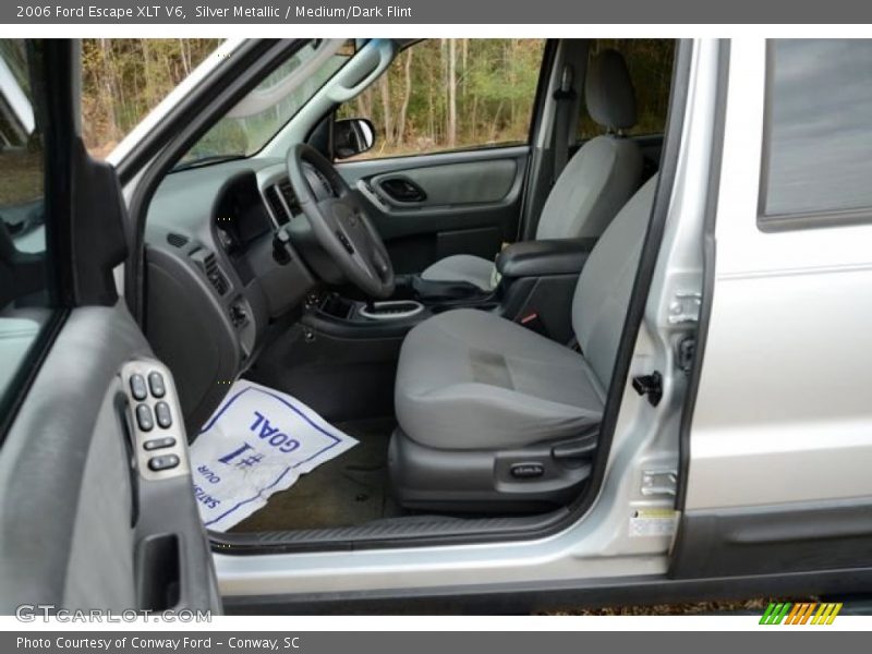 Silver Metallic / Medium/Dark Flint 2006 Ford Escape XLT V6