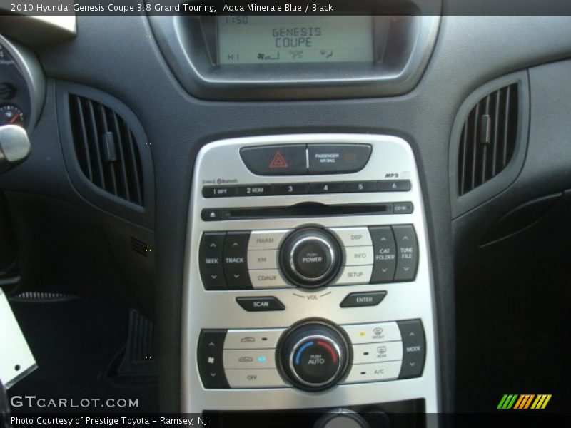 Aqua Minerale Blue / Black 2010 Hyundai Genesis Coupe 3.8 Grand Touring