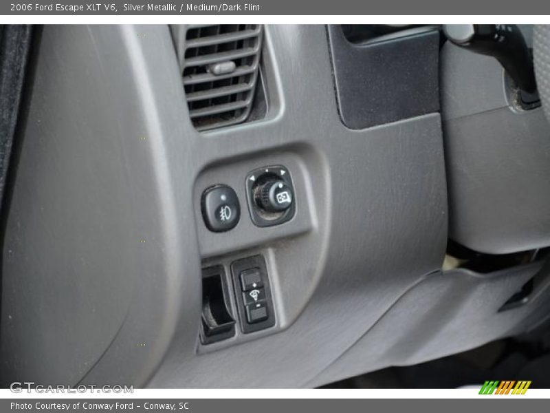 Silver Metallic / Medium/Dark Flint 2006 Ford Escape XLT V6