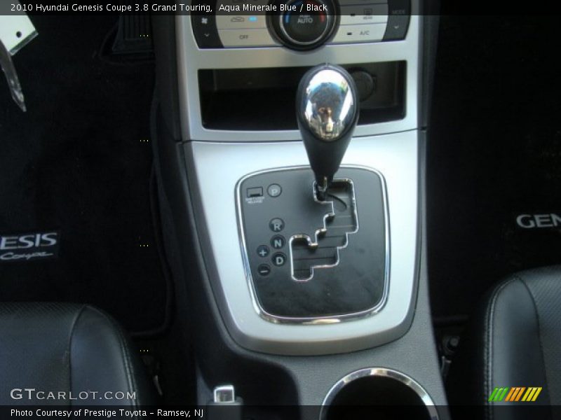 Aqua Minerale Blue / Black 2010 Hyundai Genesis Coupe 3.8 Grand Touring